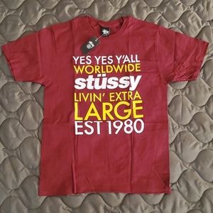 STUSSY YES YES Y'ALL TEE